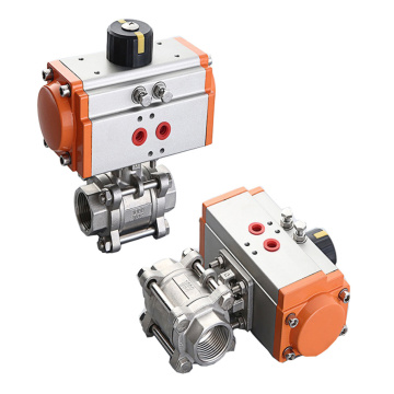 Pneumatic Actuated Ball Valve with limit switch