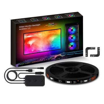 RGB5050 Smart LED Strip Light for Dynamic Music and Gaming Room Decor