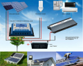 Bộ điều khiển sạc năng lượng mặt trời PWM 10A 12V/24V điều khiển quạt