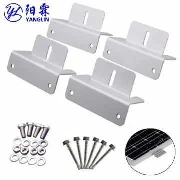 Aluminum Z Type Mounting Bracket for Solar Panels on Flat Roofs