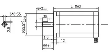 42HS Hybrid stepper motors