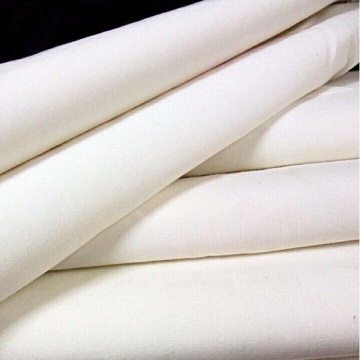 65 Polyester 35 Cotton Combed White Fabric