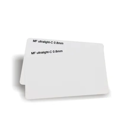 White Blank Cards For Zebra Printer