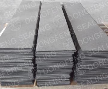 Non asbestos oil-resistant sheet for gasket material