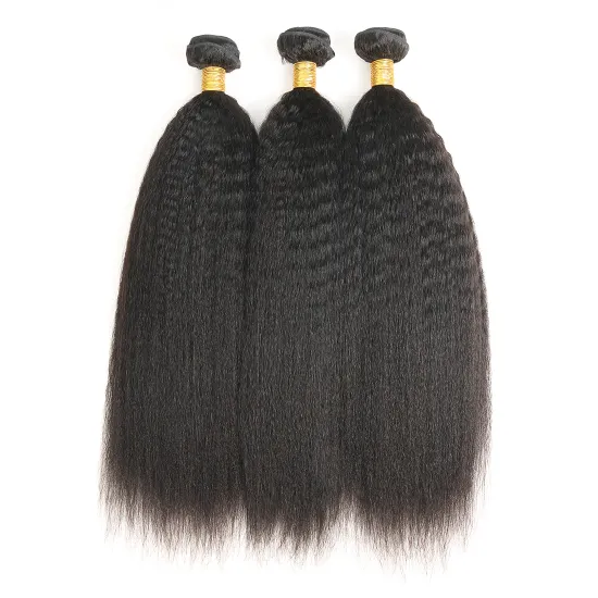 Wholesale Low Price Virgin Remy Chinese Light kinky straight Hair