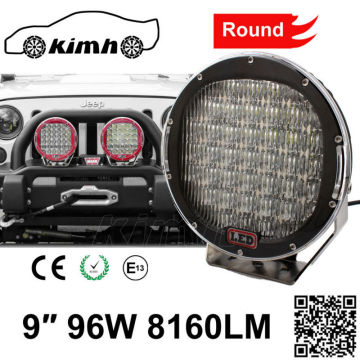 New 9 inch 8160LM 96W led work light for construction