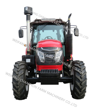 120-150HP 4WD Mini Agriculture Tractor with Front Loader and Back Hoe - Cheap for Sale