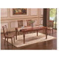 Solid Wood Dining Table With Chairs