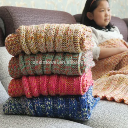 Traditional Little Mermaid Tail Blankets ,Handmade Knitted Blanket Mermaid