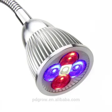 LED Grow Lights 5W LED Clip Desk Lamp with 360 Degree double on/off switch for indoor plants greenhouse
/