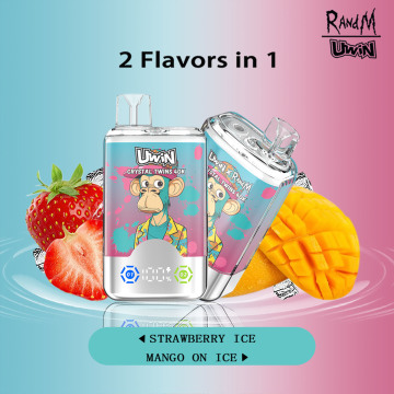 Double Flavor Disposable Vape Uwin Twins Crystal 40000PUFFS