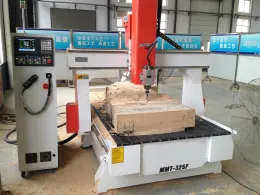 4 Axis Woodworking CNC Router With Swing Head