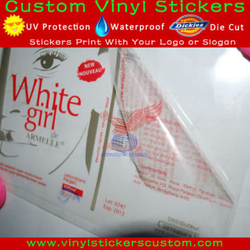 transparent stickers for printing