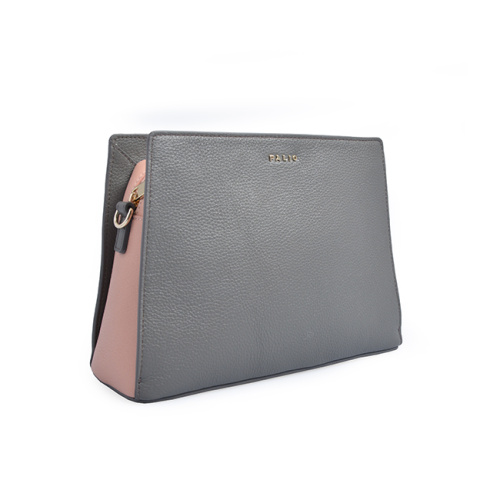 Plain Genuine Leather Crossbody Square Bags Fashion Handbag