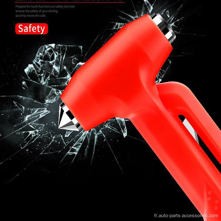 Marteau de sécurité automobile Hammer d&#39;urgence Break Window Safety Hammer