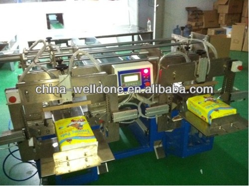 two lanes baby diapers packing machine