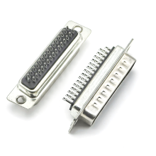 Tres filas de conector Semi Gold D-Sub