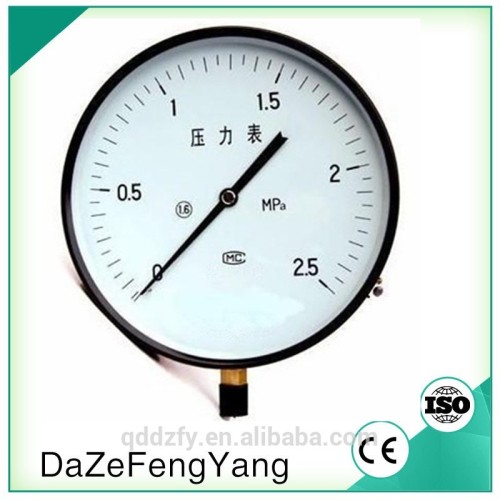 China supply general pressure gauge 200mm