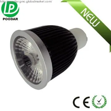 high power 8w  gu10 energy saving cob led 600lm