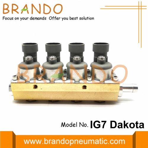 2 Ohm 4 Cylinder IG7 Dakota Rail Injector