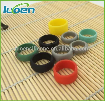Eco -friendly fashionable silicone wedding ring old fashioned
