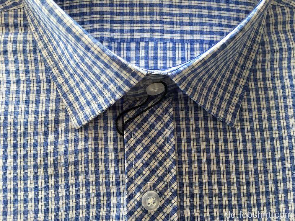 Baumwollgarn gefärbter Stoff Business Shirt