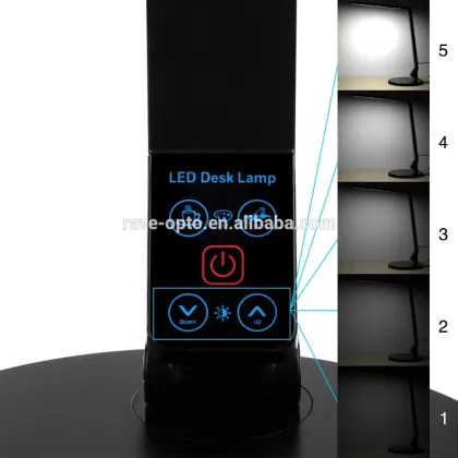 8W Adjustable Led table study light folding led desk lamp