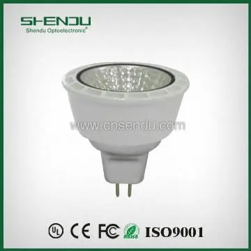 High brightness 3W mr16 lamp spotlight fixture