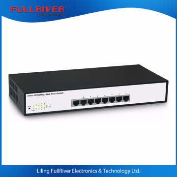 Best Network Switch Brands OEM 8 port managed 10/100Mbps