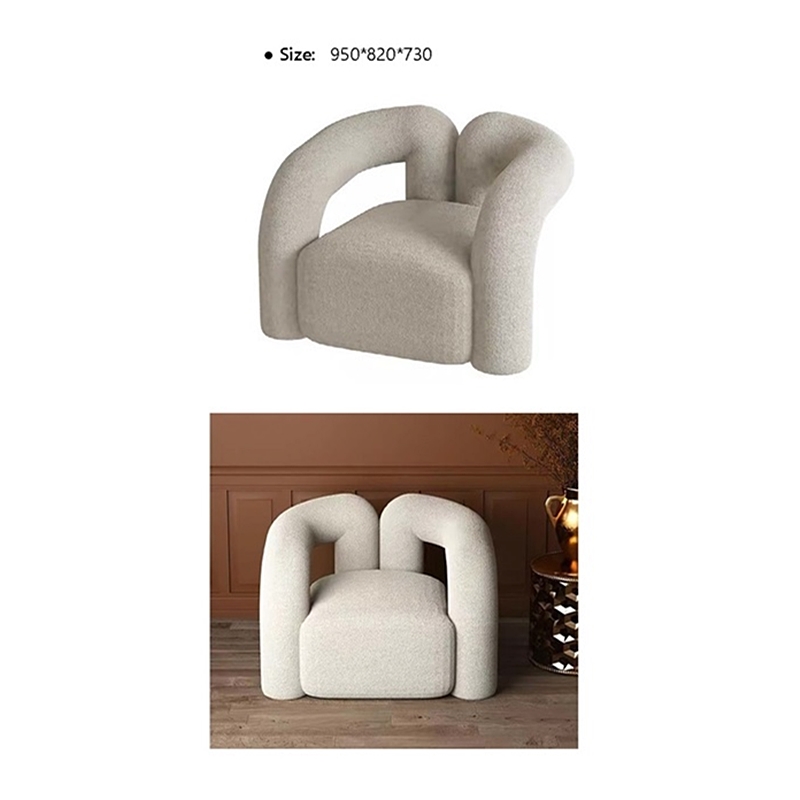 Fashion White Armchair