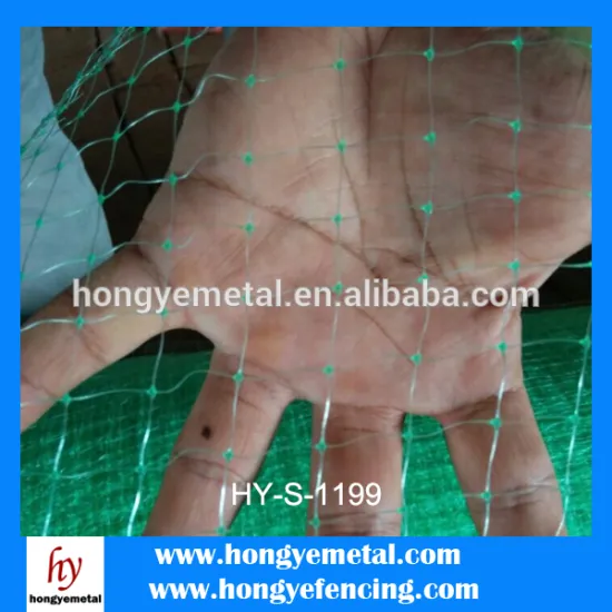 100% HDPE bird netting for catching bird
