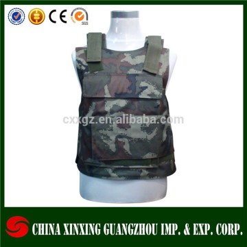 camouflage bulletproof vest with bulletproof vest plate