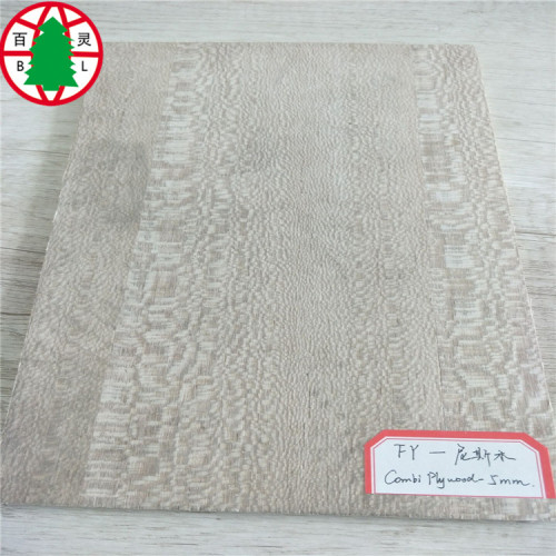 Chapa de madera laminada revestida de madera de la chapa de Lacewood