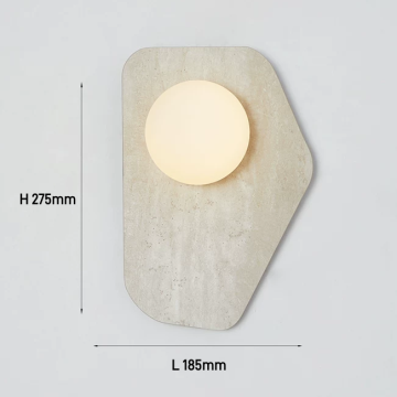 Nordic Luxury Wall Mount Lamp for Outdoor and Bedside