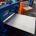 Takläggning Galvaniserad Aluminium Corrugated Sheet Roll Form Machine