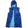 sleeveless hooded kids swim parka waterproof changing robes