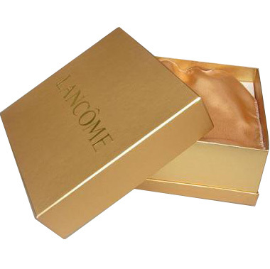 Delicate Silver Hot Stamping Packaging Box for Women's Cleanser