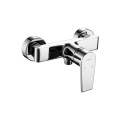 Bathroom brass material single lever concealed shower mixer