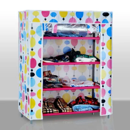 folding fabric plastic wardrobe cabinet