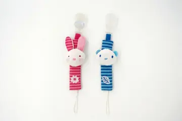 fabric pacifier with different animals