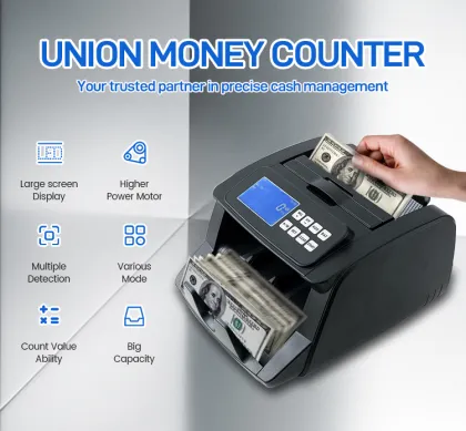 UNION 0710 Portable Bill Counter Money Counting Machine