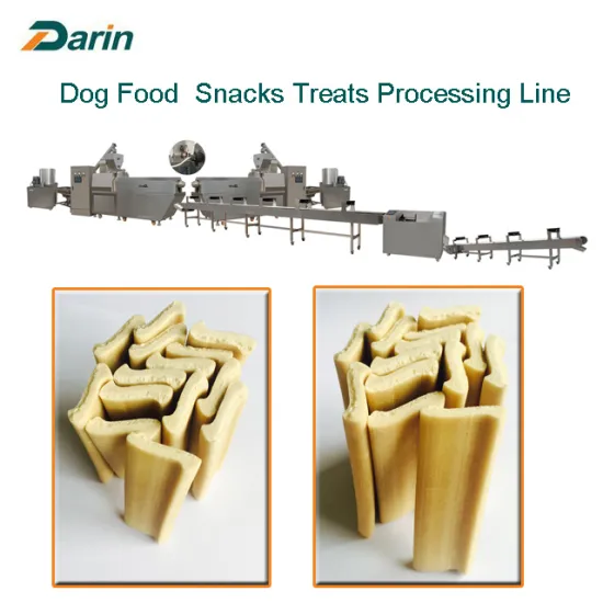Twin Screw Multi-shape Dog Snacks Extruding Machine