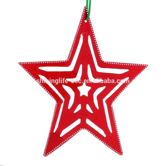 Christmas star decorations new material star ornament