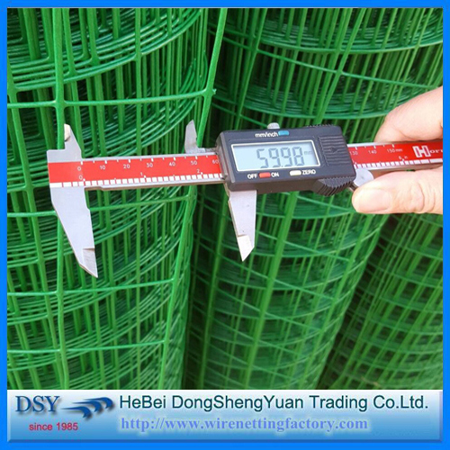 2x2 pvc coated welded wire mesh 