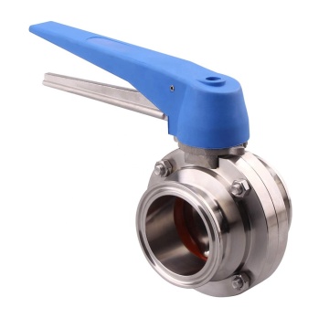 Stainless steel manual butterfly valve