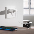 Inde Plug 18W QC 3.0 Chargeur mural USB