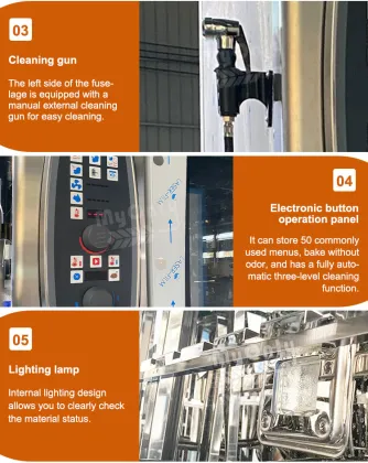 Professional Commercial Electric Steam Combi Oven Price