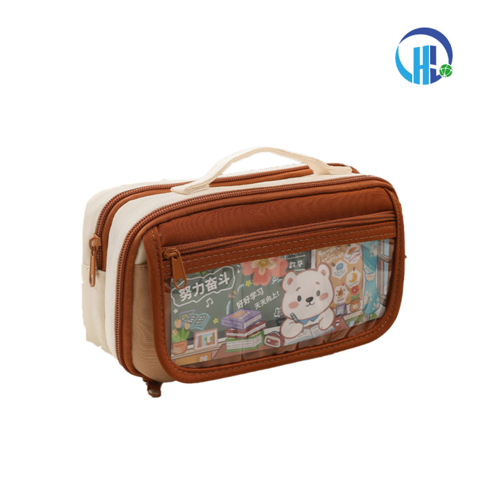 Tempat Pensil Kartun Anak-anak Bergaya Ins