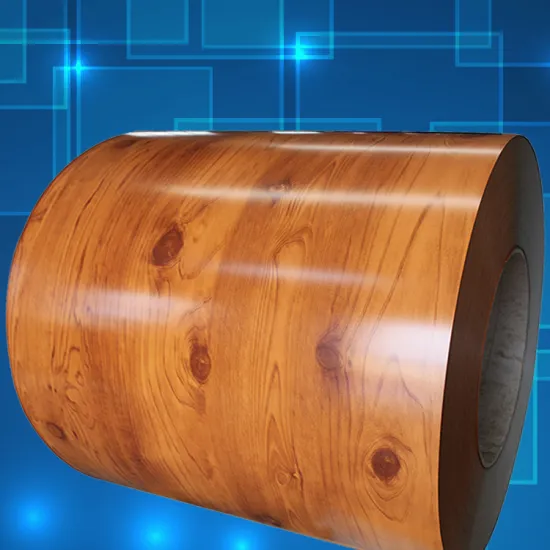 Wood grain ppgi coil