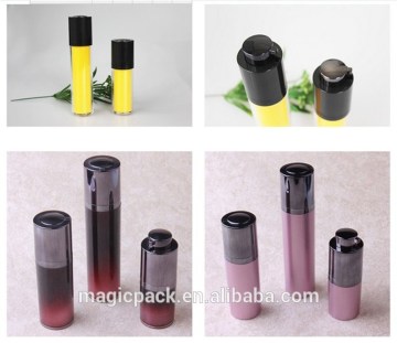 spin cap new luxury plastic cosmetics packaging containers